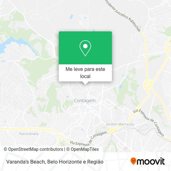 Varanda's Beach mapa