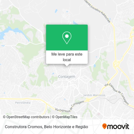 Construtora Cromos mapa