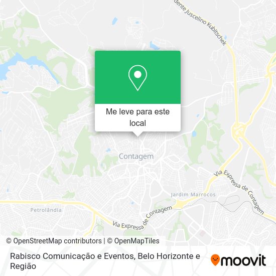 Rabisco Comunicação e Eventos mapa