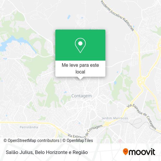 Salão Julius mapa