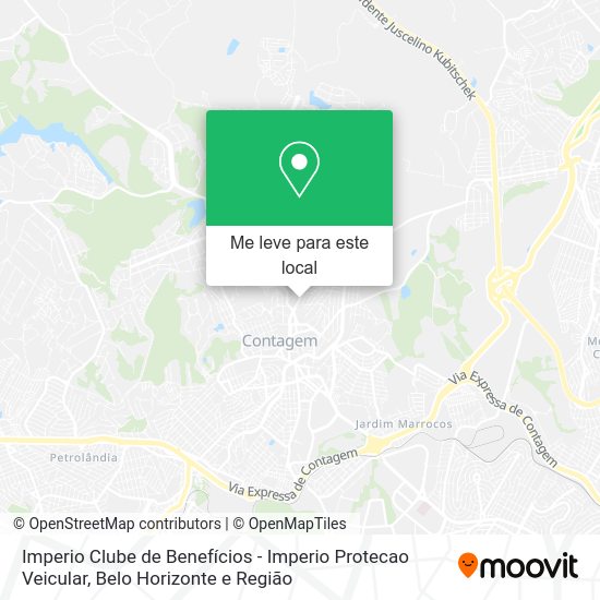 Imperio Clube de Benefícios - Imperio Protecao Veicular mapa