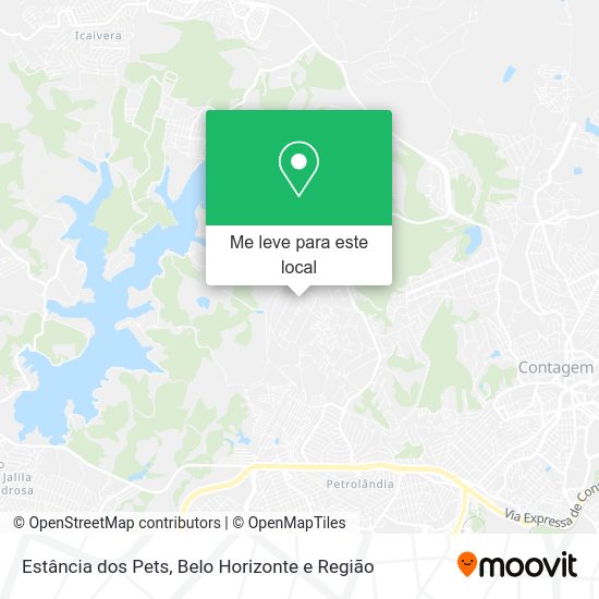 Estância dos Pets mapa