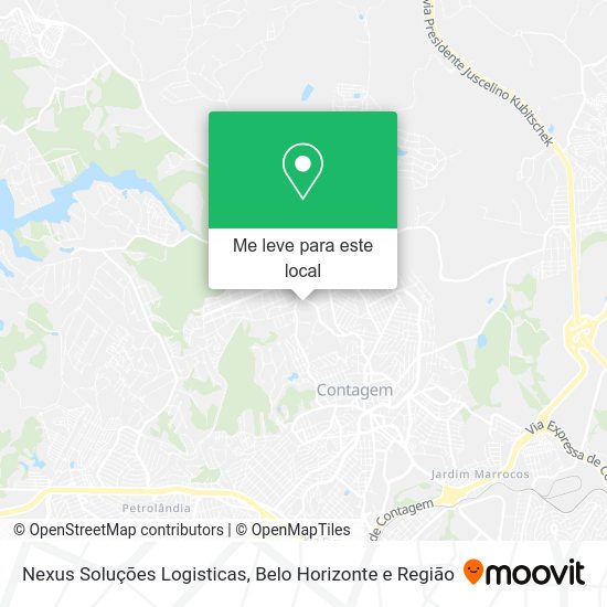 Nexus Soluções Logisticas mapa