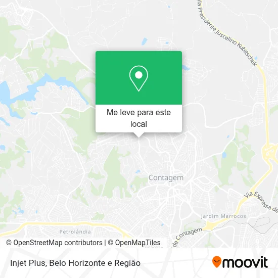 Injet Plus mapa