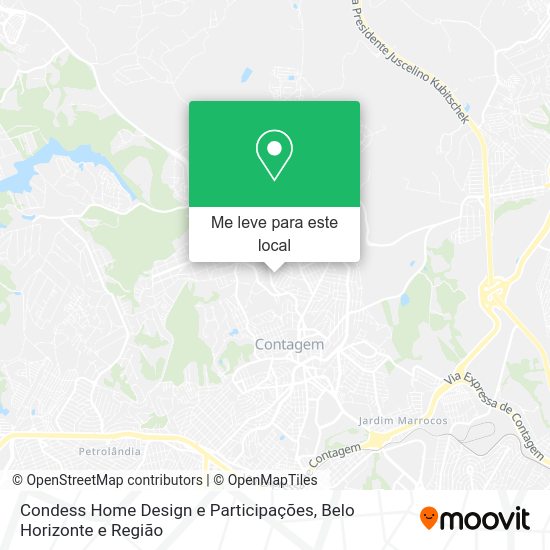 Condess Home Design e Participações mapa