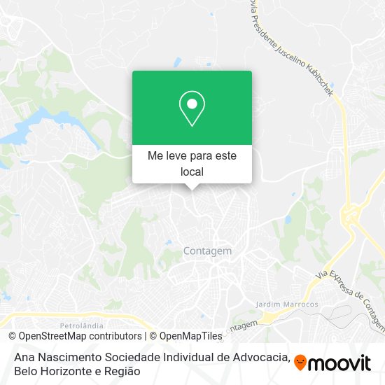 Ana Nascimento Sociedade Individual de Advocacia mapa