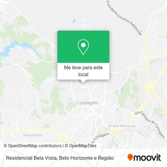 Residencial Bela Vista mapa