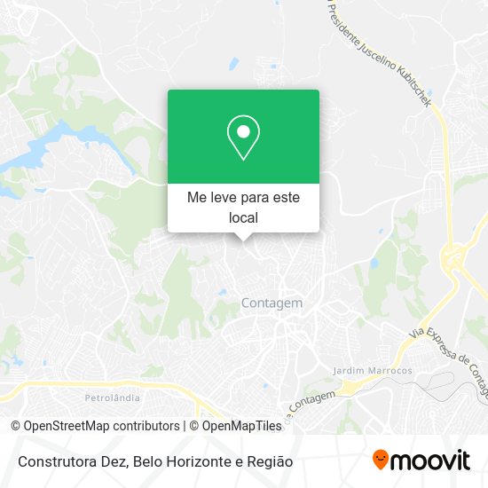 Construtora Dez mapa