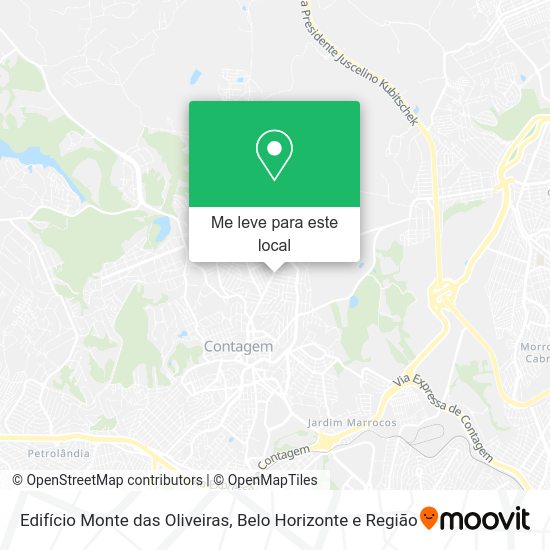 Edifício Monte das Oliveiras mapa