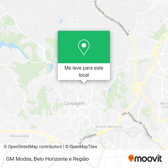 GM Modas mapa