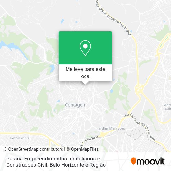 Paraná Empreendimentos Imobiliarios e Construcoes Civil mapa