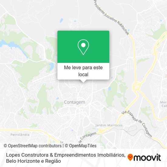 Lopes Construtora & Empreendimentos Imobiliários mapa