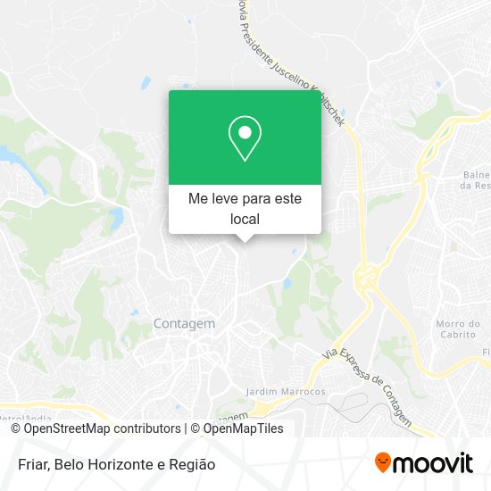 Friar mapa