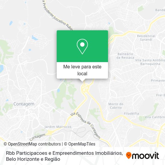 Rbb Participacoes e Empreendimentos Imobiliários mapa
