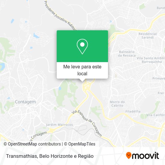 Transmathias mapa