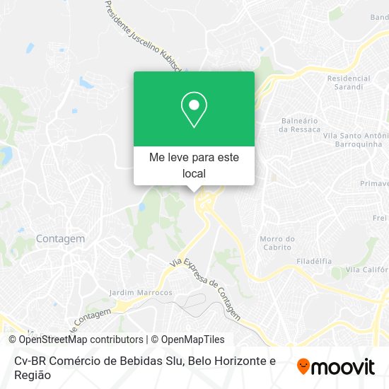 Cv-BR Comércio de Bebidas Slu mapa