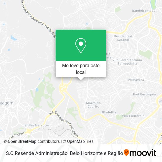 S.C.Resende Administração mapa
