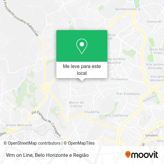 Wm on Line mapa