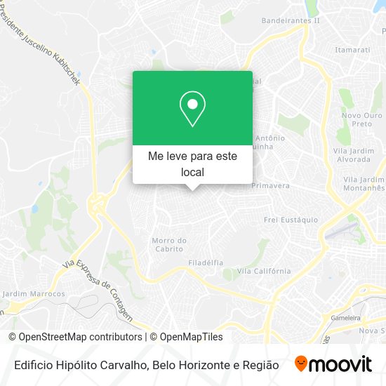Edificio Hipólito Carvalho mapa