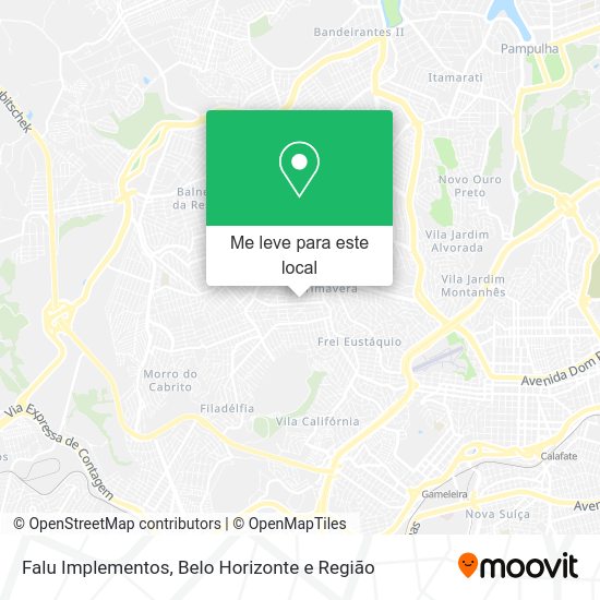 Falu Implementos mapa