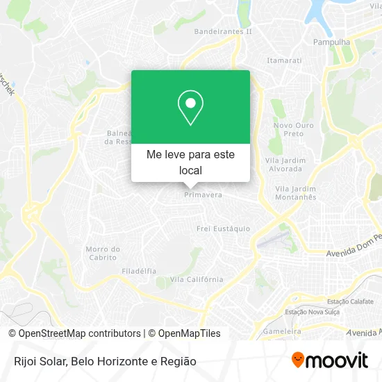 Rijoi Solar mapa