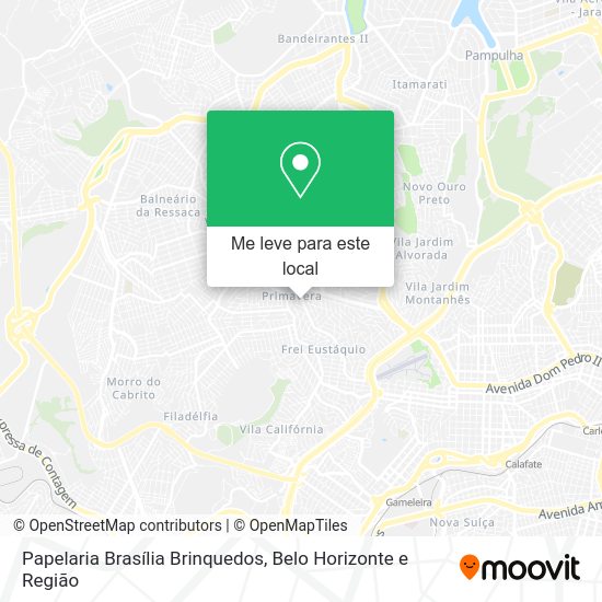 Papelaria Brasília Brinquedos mapa