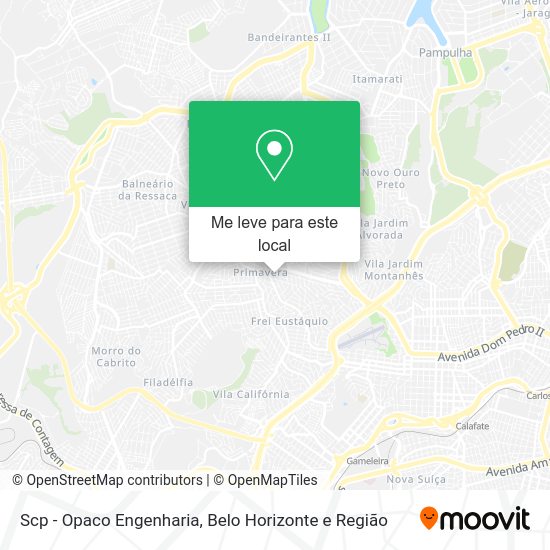 Scp - Opaco Engenharia mapa