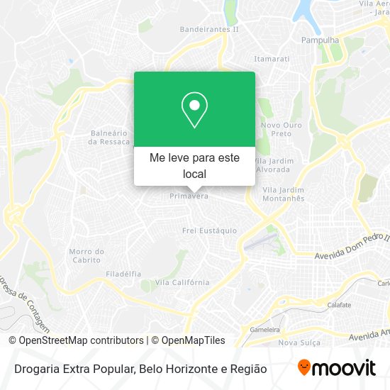 Drogaria Extra Popular mapa