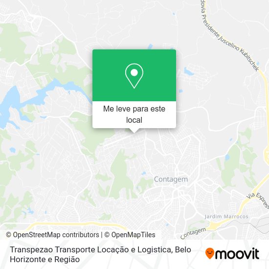 Transpezao Transporte Locação e Logistica mapa