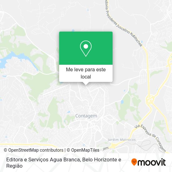 Editora e Serviços Agua Branca mapa