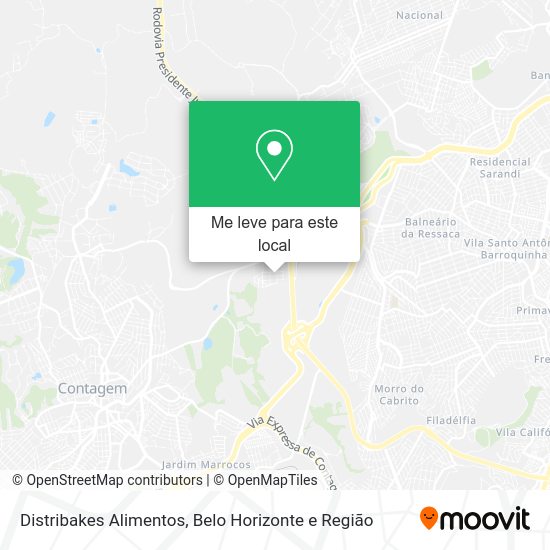 Distribakes Alimentos mapa