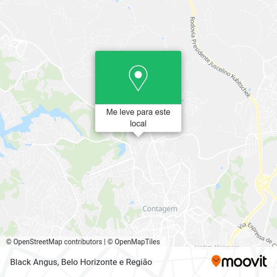 Black Angus mapa
