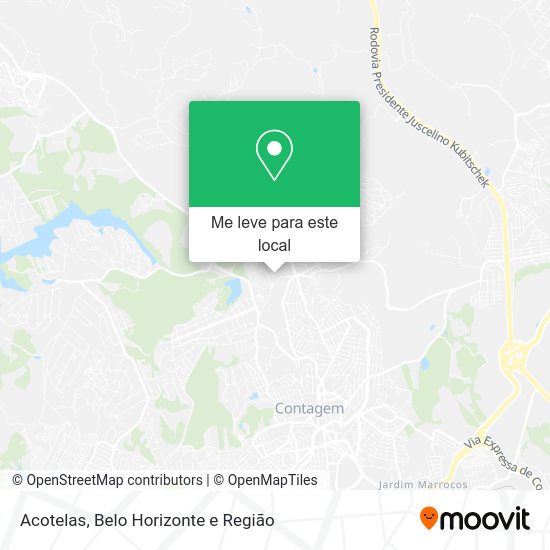 Acotelas mapa