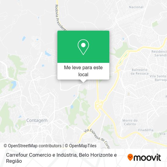 Carrefour Comercio e Indústria mapa