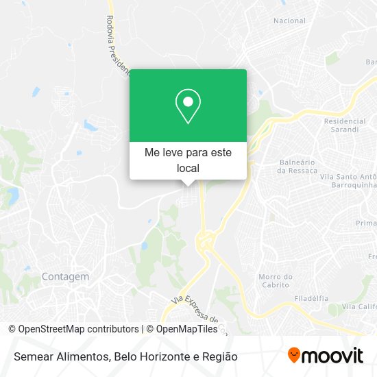 Semear Alimentos mapa