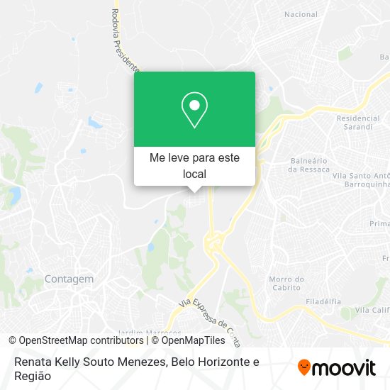Renata Kelly Souto Menezes mapa