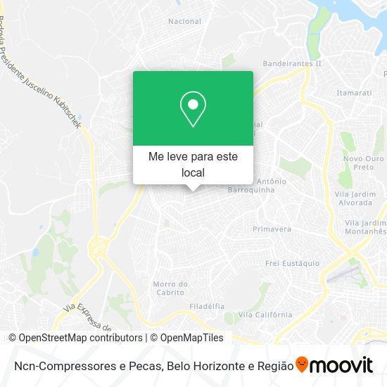 Ncn-Compressores e Pecas mapa
