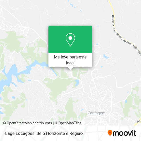 Lage Locações mapa