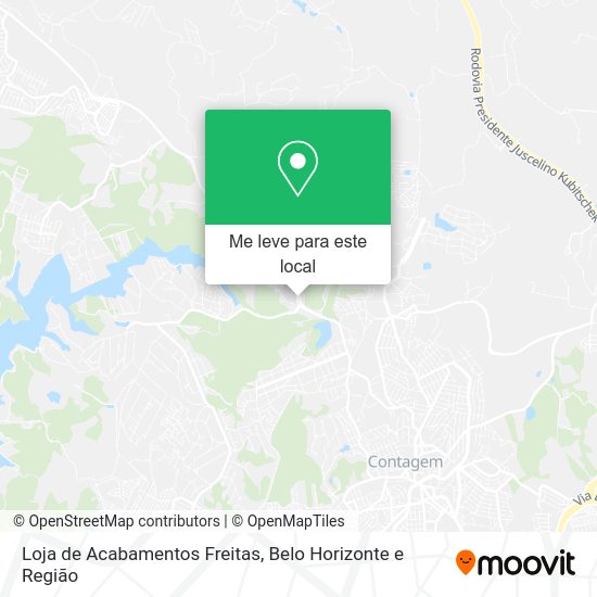 Loja de Acabamentos Freitas mapa