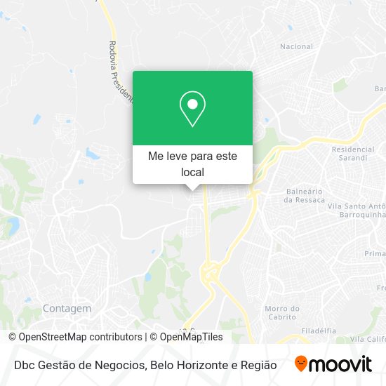 Dbc Gestão de Negocios mapa
