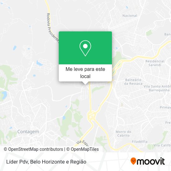 Líder Pdv mapa