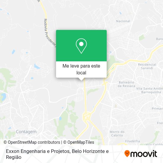 Exxon Engenharia e Projetos mapa
