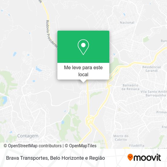 Brava Transportes mapa