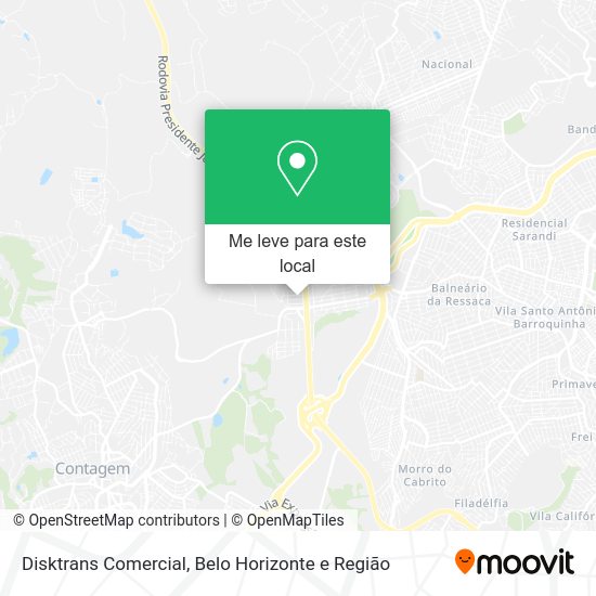 Disktrans Comercial mapa