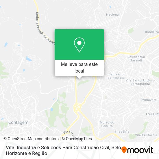 Vital Indústria e Solucoes Para Construcao Civil mapa