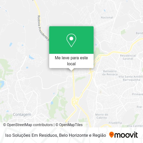 Iso Soluções Em Residuos mapa