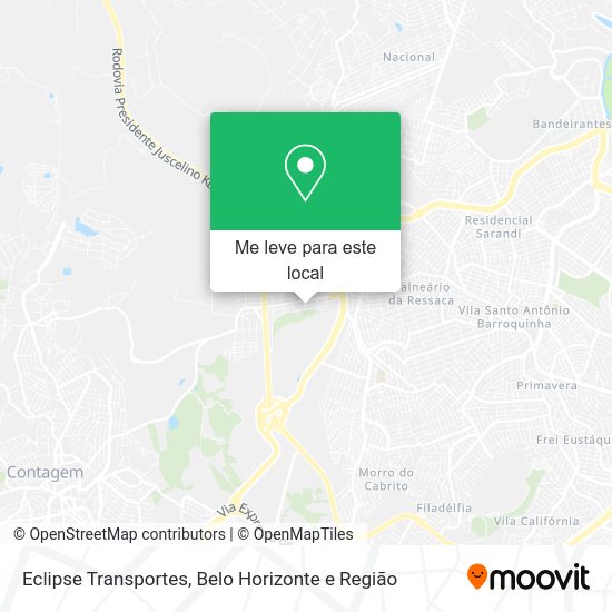 Eclipse Transportes mapa