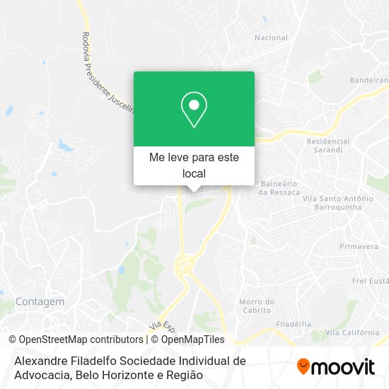 Alexandre Filadelfo Sociedade Individual de Advocacia mapa