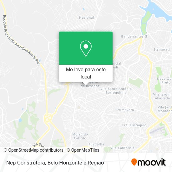 Ncp Construtora mapa
