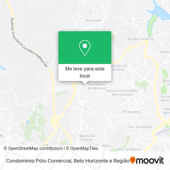 Condominio Pólo Comercial mapa